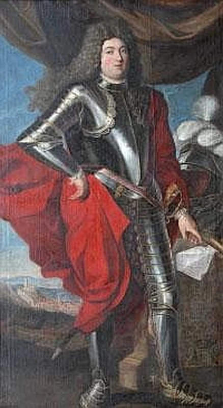 Ritratto a figura intera di Andreas Josephus de Brancas - attribuito